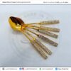 Golden spoons (6 pieces)