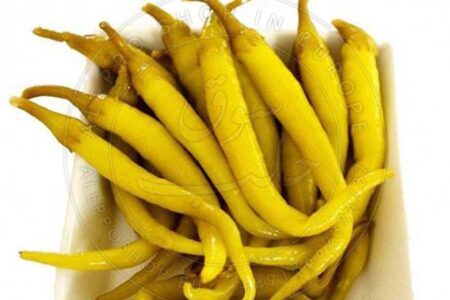 Peceled Hot Peppers.