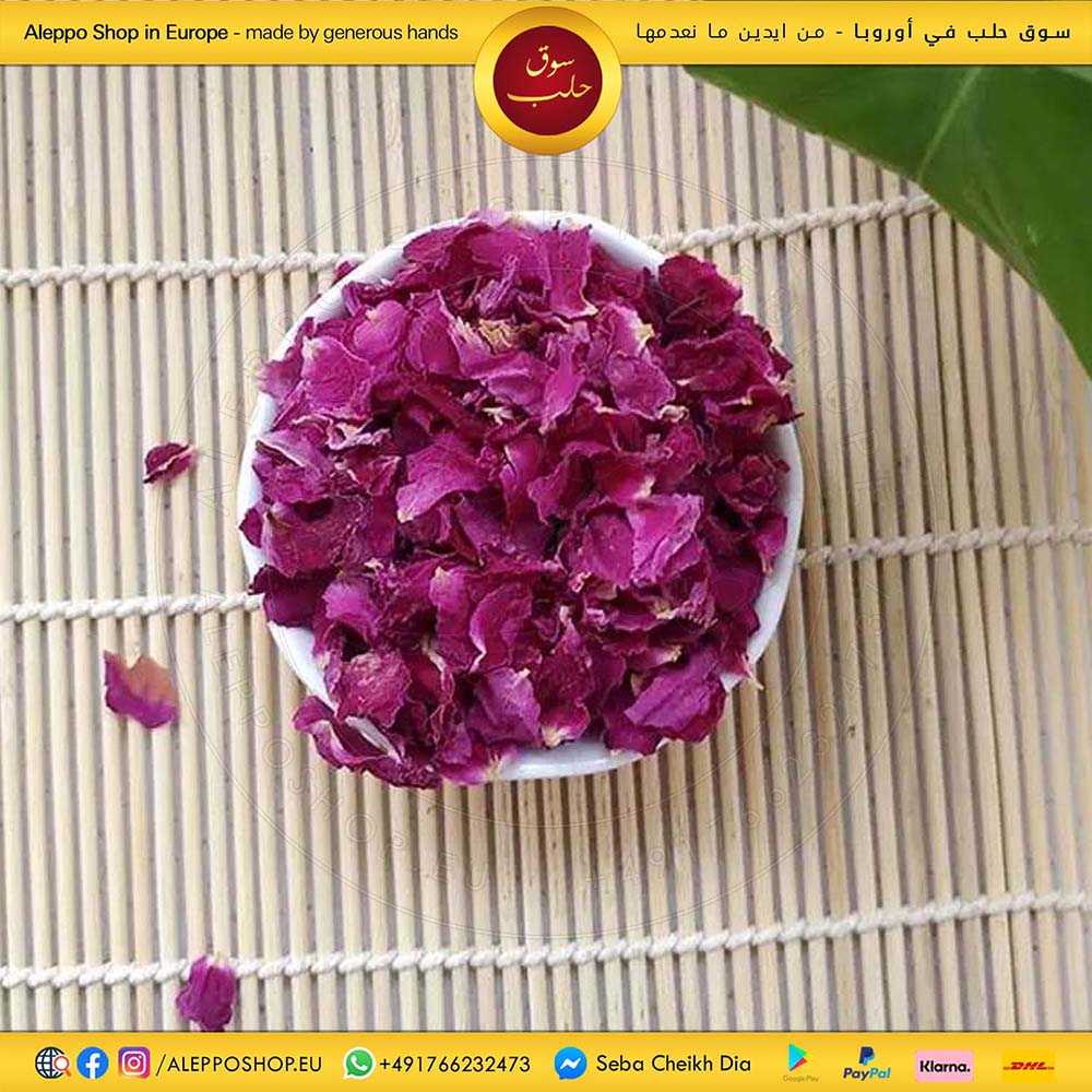Dried Rose Leaves (edible) Aleppo Shop