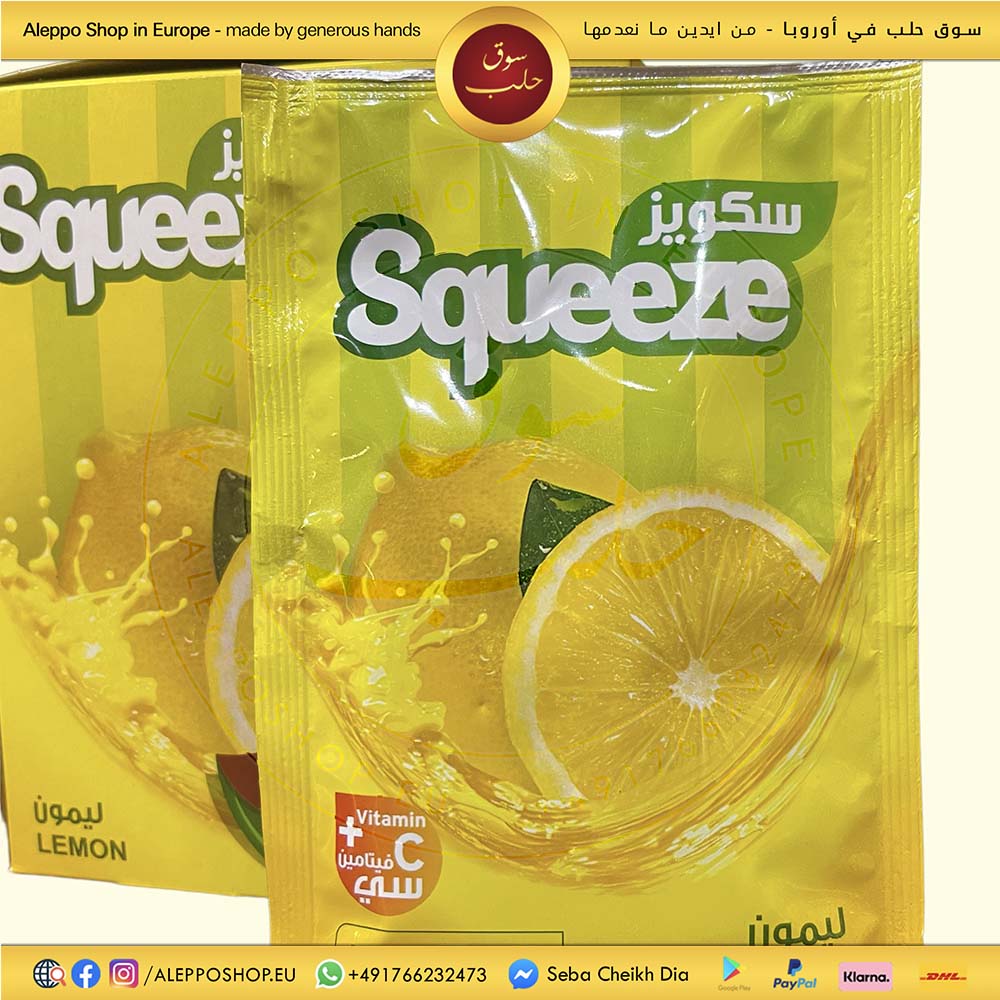 squeez instant juice lemon (pack)